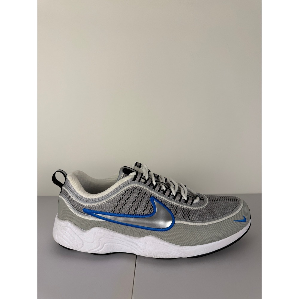 Nike Air‎ Zoom Spiridon Cage 2 Metallic Silver Navy Mens 10.5 HF9117-003 Running - Picture 9 of 10